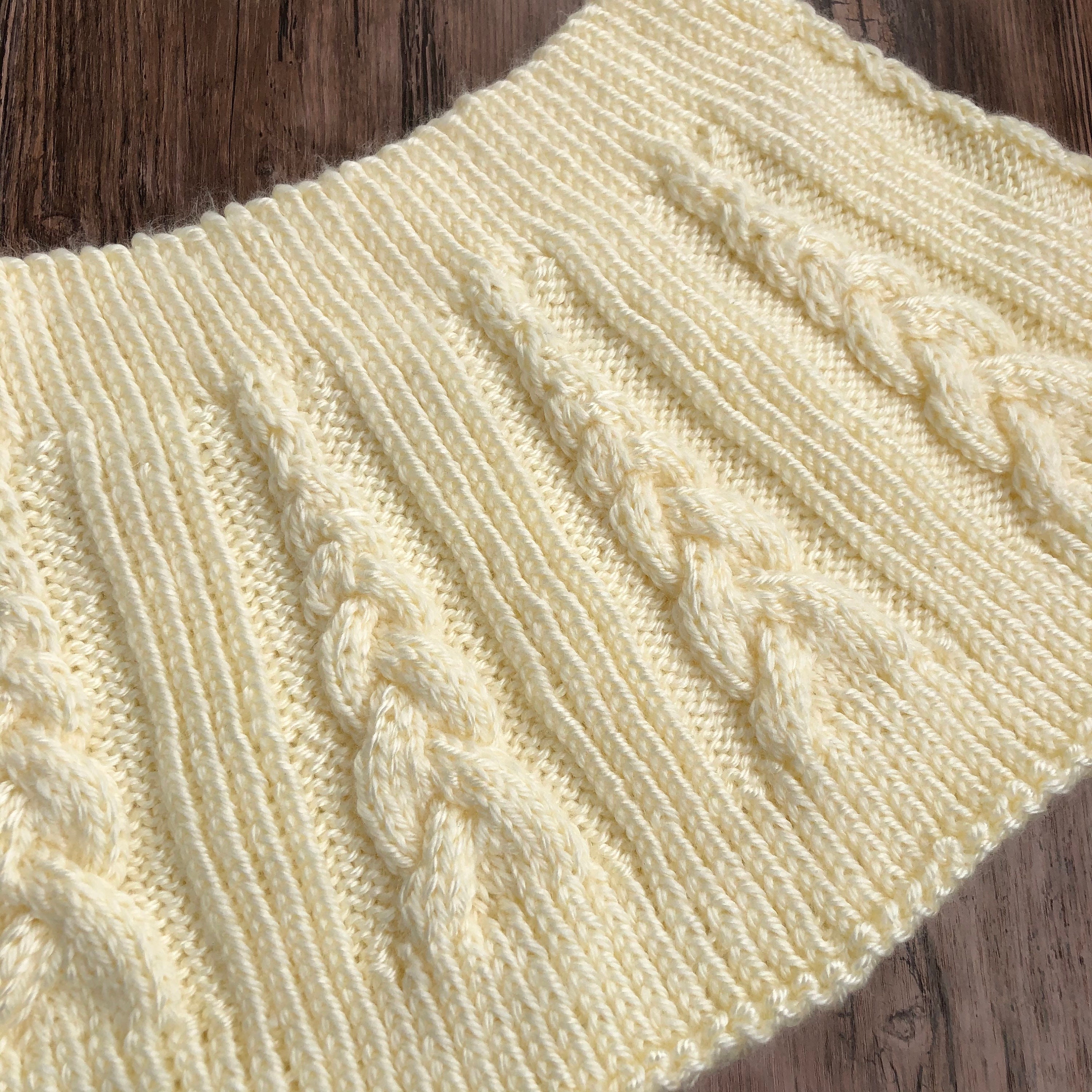 Knit Pattern French Braid Cowl Cable Knit Cozy Ribbed Cowl Mommy & Me ...