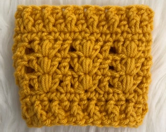 Crochet Pattern ~ Einkorn Cup Cozy ~ Crochet Coffee Cup Travel Mug Tea Cup Cozy Quick Crochet Gift Easy Pattern  ~ PDF Crochet Pattern