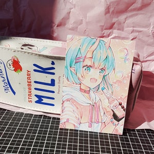 Karta kakaowa Nadruk Yokai Ramune - KARTA ACEO Nadruk Yokai Ramune