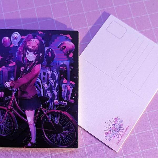 Postkarte Madotsuki - Yume Nikki RPG Maker Horror Game