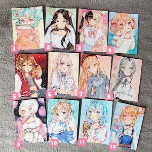 Horoscoop Kakao-kaarten - Aceo-kaarten - ACEO ATC