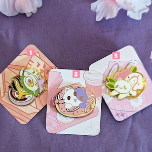 Kawaii Neko Hard Enamel Pins