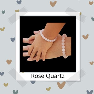 Mommy & Me bracelets, First Day of School bracelets, Kids Separation Anxiety, kids diffuser bracelet, gemstone bracelets, parent and child