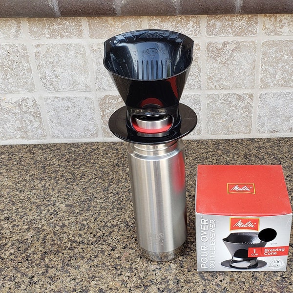 Klean Kanteen TKPro Adapter for Melitta 1-Cup Pour-Over Coffee Brewing Cone