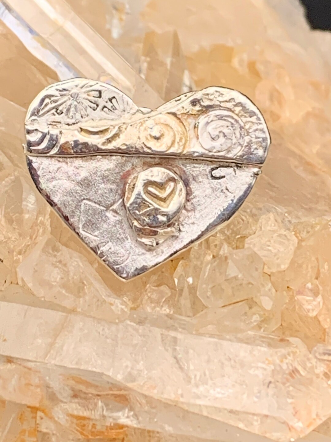 Custom Patchwork Heart Flares - Medium