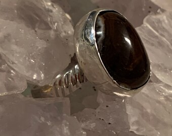 Cadre carnelian oval ring