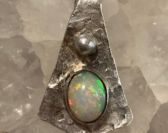 Opal slide pendant 4