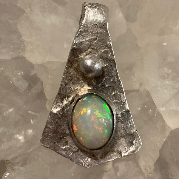 Opal slide pendant 4