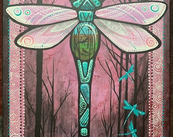 Oshka Wildlife series Dragonfly