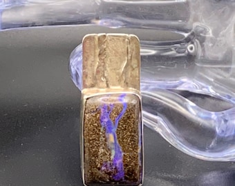 Boulder opal River pendant