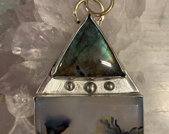 Dendritic agate duo