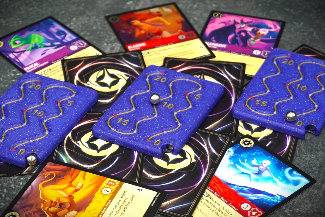 Lorcana Lore Counter 3D Printing TCG Dungeons and Dragons - Etsy