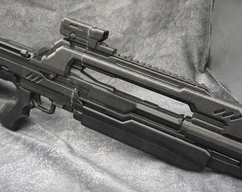 Battle Rifle Cosplay 3D Printed | Disguise Costume Cosplayer DIY Halo BR85HB Game Accessories Manga Anime Console Weapon