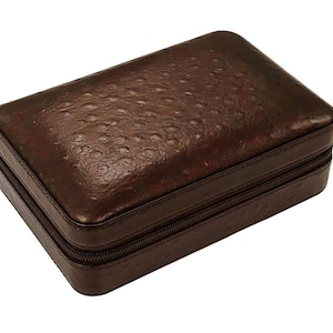Zigarren Humidor, Zigarren Hülle, Reise Humidor, Zigarrenschneider Leder Humidor Geschenk für Ihn Zigarrenbox