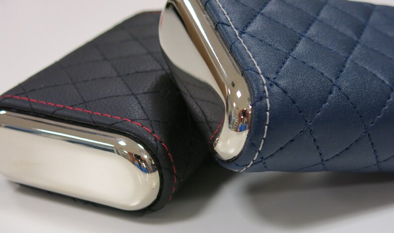 Cigar Holder, Cigar Case, Cigar Box Leather Cigar Holder Diamond Stitch Leather Cigar Holder Gift For Him image 4