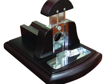 Cigar Cutter with Ashtray, Guillotine Cigar Cutter, Cigar Ashtray Sets with Cigar Cutter Cigar Accessories