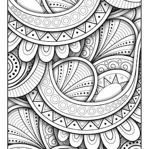 Stunning Patterns Adult Coloring Book | Mandala Coloring Pages | Stress Relieving 30 Mandala Style Patterns