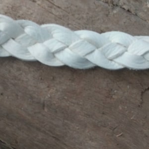 Soft Woven Braided Buckskin Deerskin Leather Hatband Choose Your Favorite Color image 5