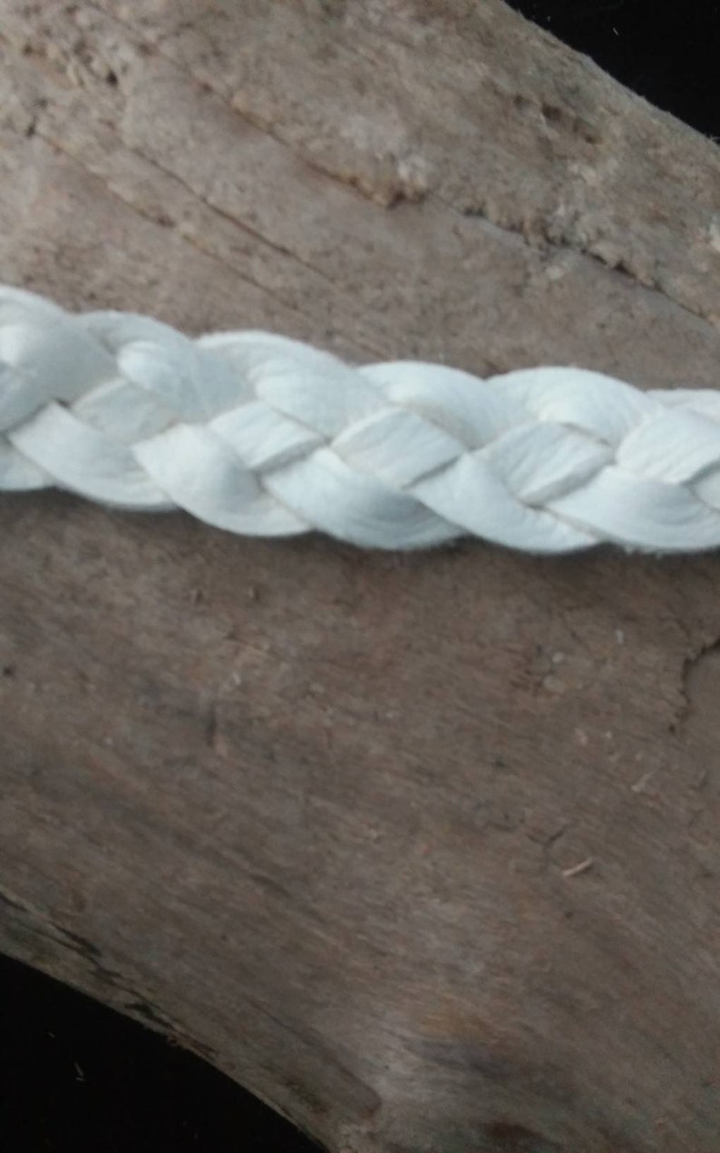 Soft Woven Braided Buckskin Deerskin Leather Hatband Choose Your Favorite Color image 5
