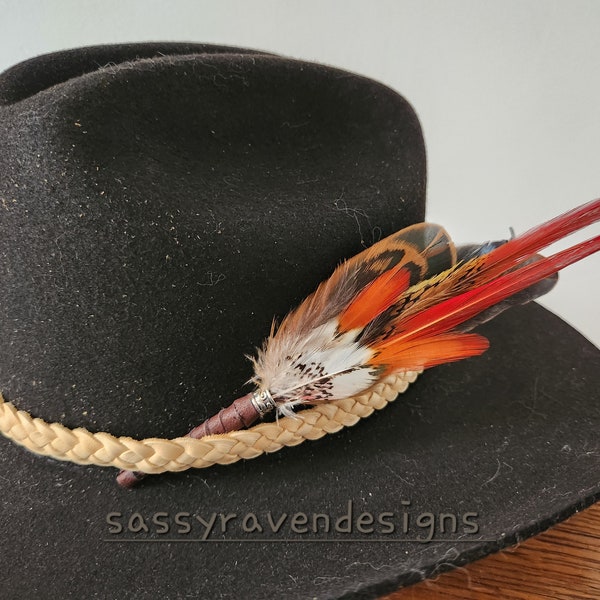 pheasant tie pin