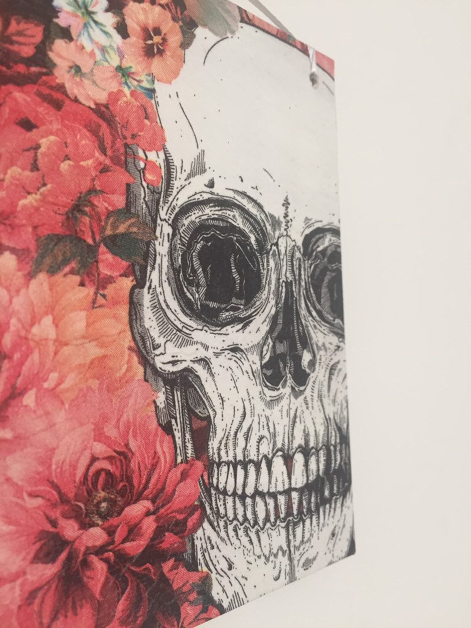 Totenkopf Totenkopf Aufhänger Holz Schild Halloween Tag der | Etsy