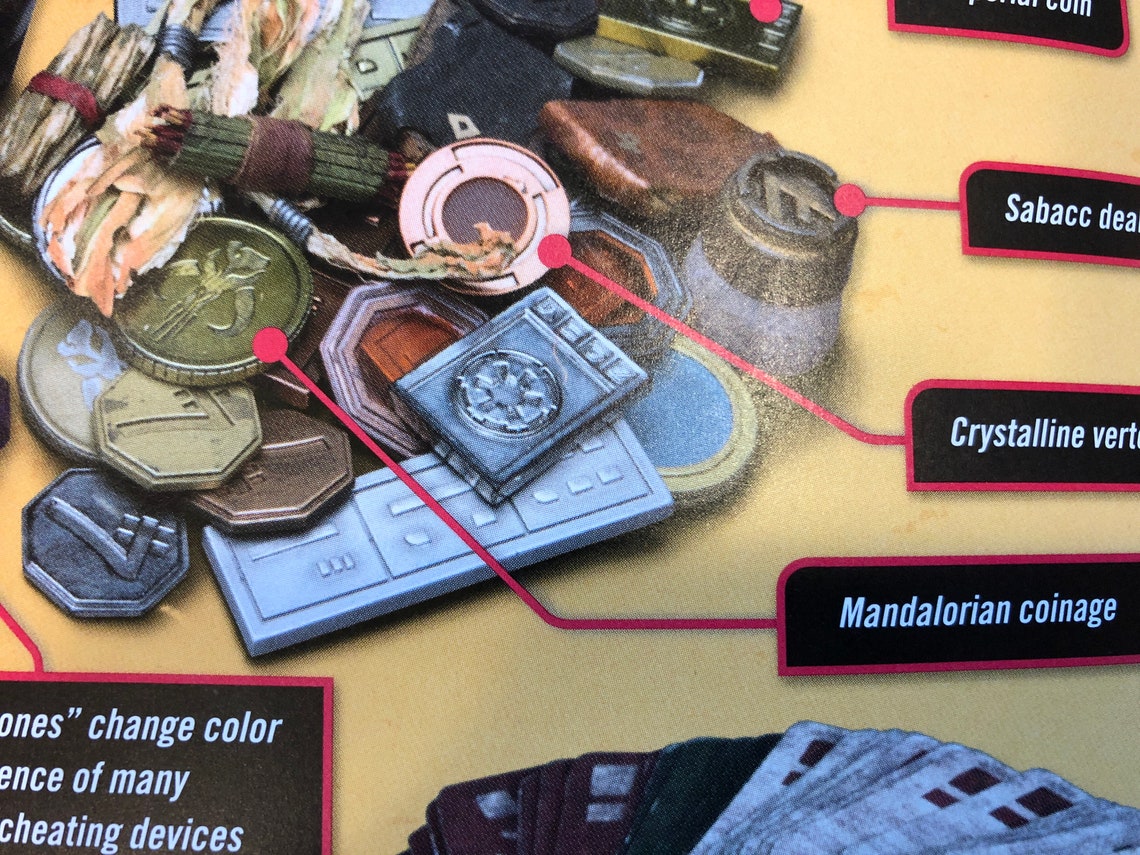 the mandalorian coins