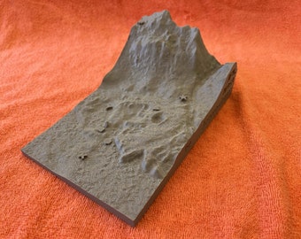 Jezero Crater Mars 3D Terrain Model - Where the rover Perseverance landed