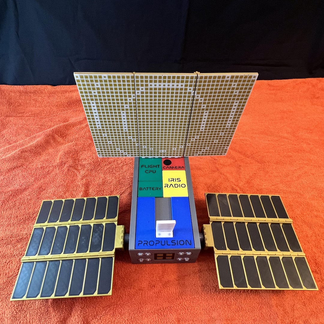 Marco Reflectarray Marco Mars Cubesat Model – Unfolding Solar Panels, Reflectarray Antenna ...