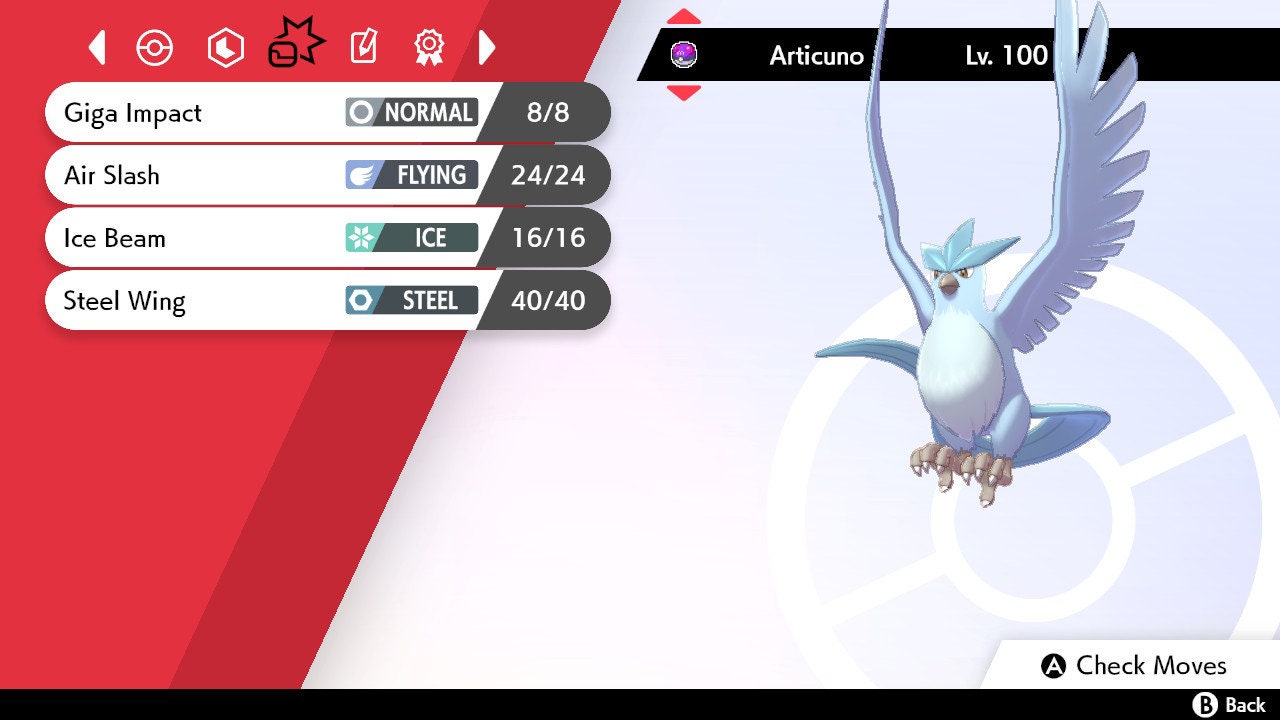 Pokémon Sword and shield Shiny Galarian 6ivs Articuno Zapdos Moltres