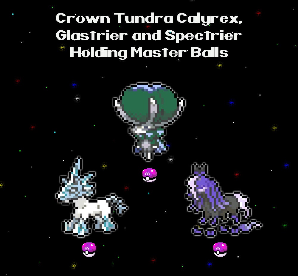 All 11 Shiny Ultra Beasts 6IV Crown Tundra Pokemon /w Master Balls Sword  Shield