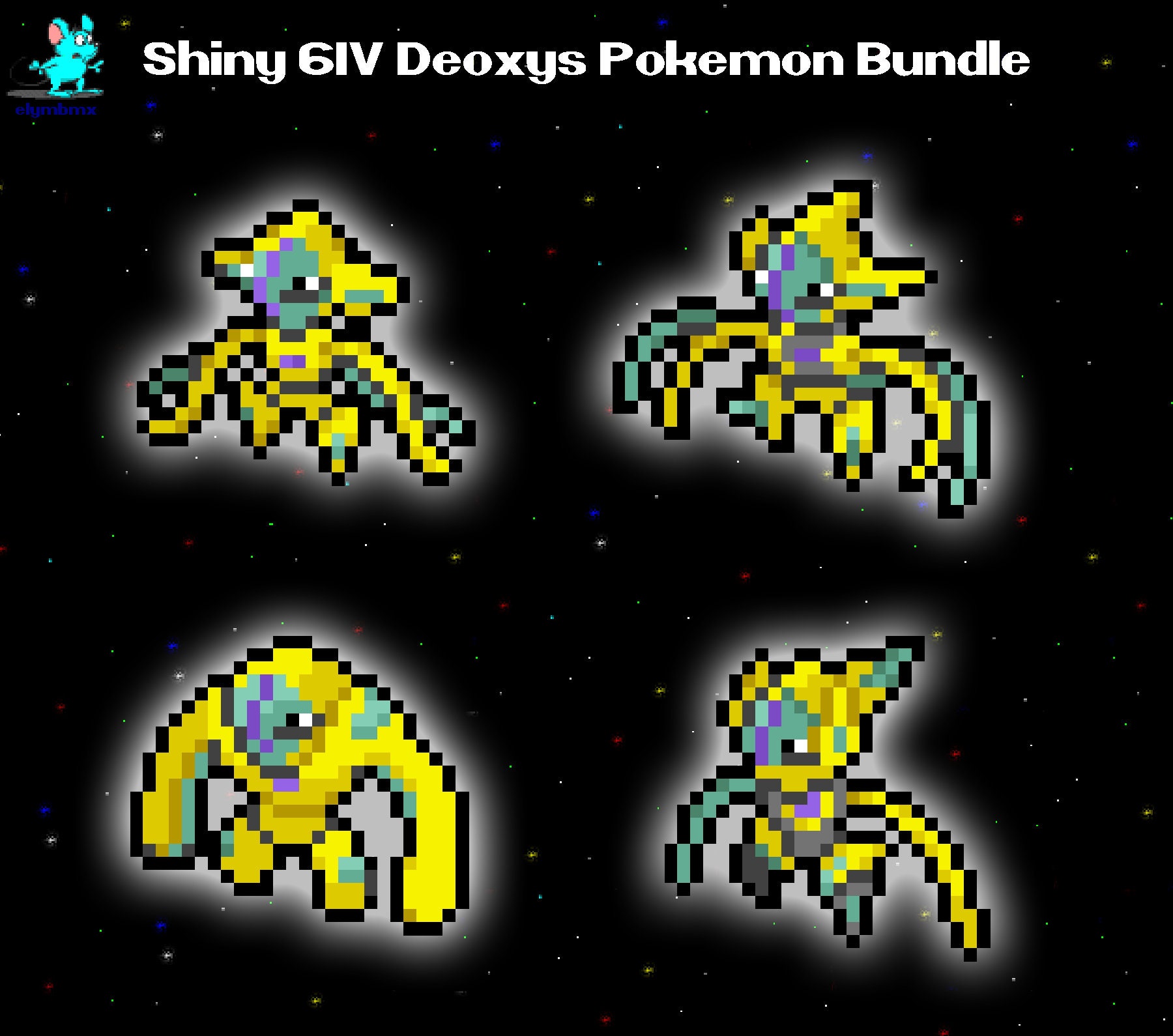 shiny deoxys all froms Minecraft Map
