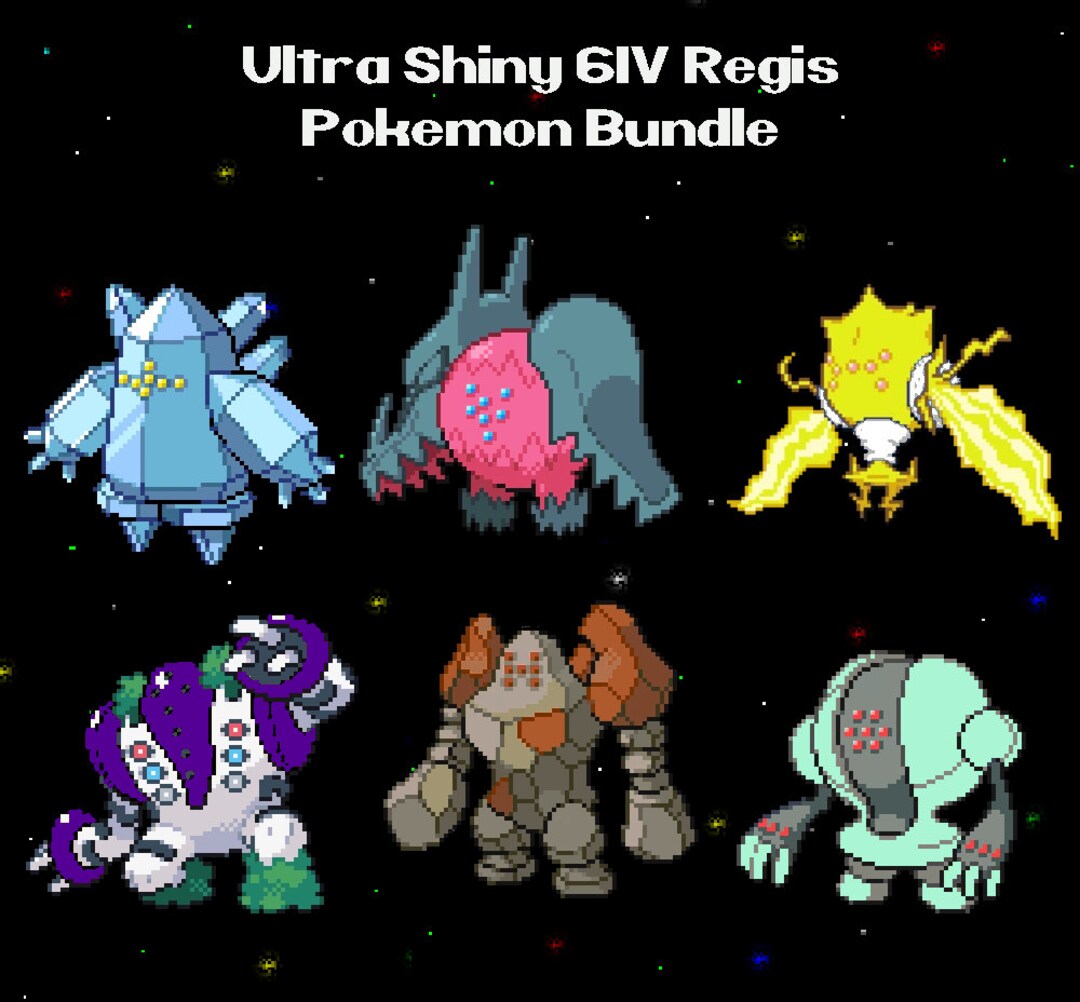 All 11 Shiny Ultra Beasts 6IV Crown Tundra Pokemon /w Master Balls Sword  Shield