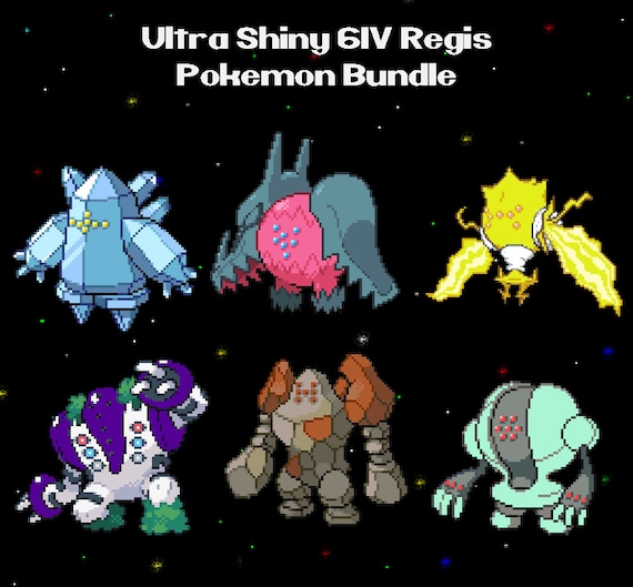  All 11 Shiny 6IV Ultra Beasts Crown Tundra Legendaries