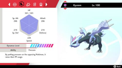 ✨ SHINY 6IV Reshiram Zekrom Kyurem 3-PACK ✨ Pokemon Ultra Sun