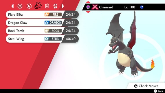 Shiny Gengar Gigantamax Gmax 6IV - Pokemon Sword/Shield