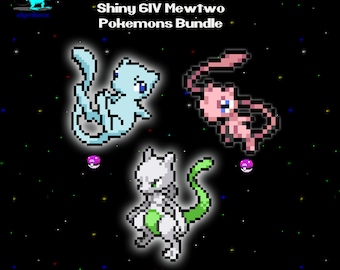 Pokemon Shiny Set Mewtwo/Ditto/Celebi                Schwert/Schild 