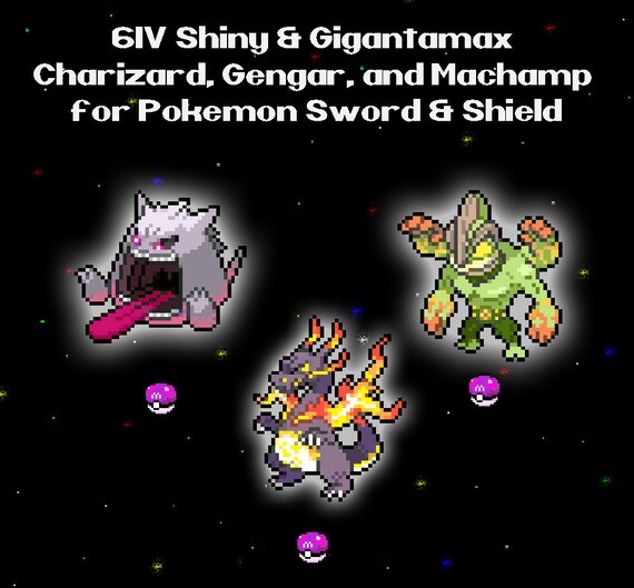 Shiny GENGAR 6IV Pokemon Sword and Shield Brilliant Diamond -  Israel