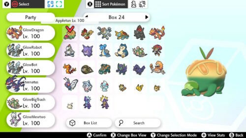 Pokemon Sword and Shield, Custom Gigantamax Pokemon Choose 6 ($9.99)