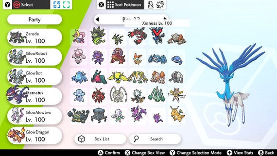 All 60 Shiny Legendary Pokemon / 6IV Pokemon / Shiny Pokemon / Pokemon Home  Premium