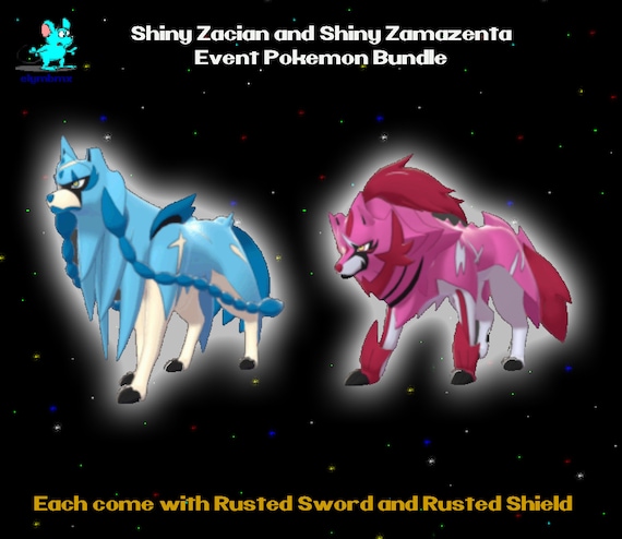FREE shiny Zacian and Zamazenta. WORLDWIDE. 