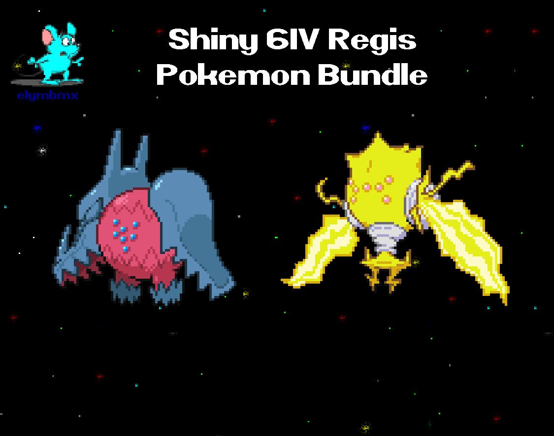 Shiny Differences ~ Day 8 ~ Hoenn Regis : r/PokemonSwordAndShield