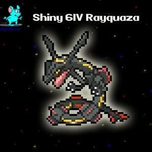 SHINY RAYQUAZA 6IV RARE Exclusive Pokemon Scarlet & Violet -  Israel