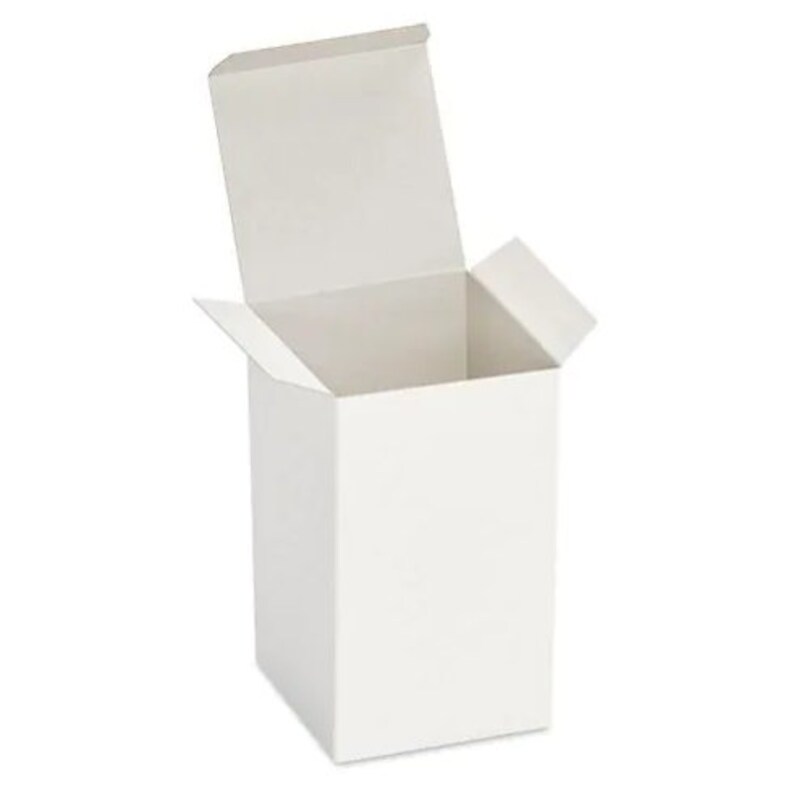 4 x 4 x 7 White Gloss Gift Box