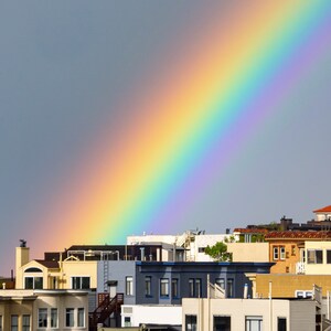 Rainbow over San Francisco