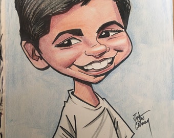 1 Face Color Caricature Portrait