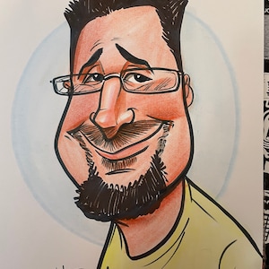 1 Face Color Caricature Portrait