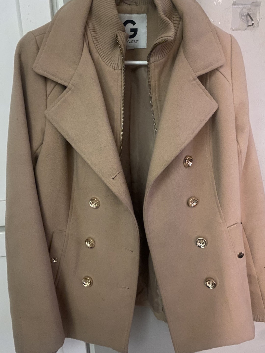 G by Guess Pea Coat Etsy