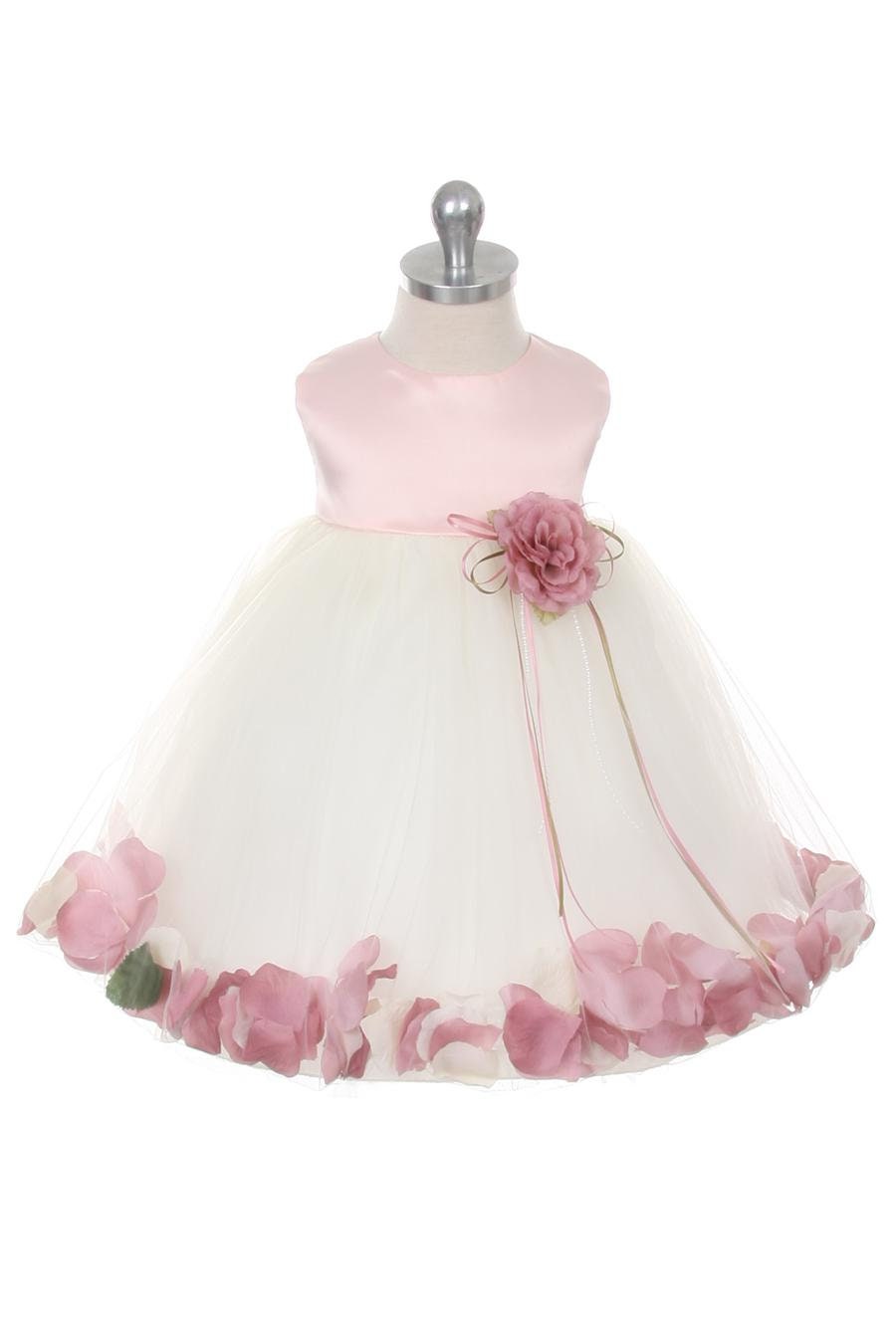 Flower girl 2025 petal dress