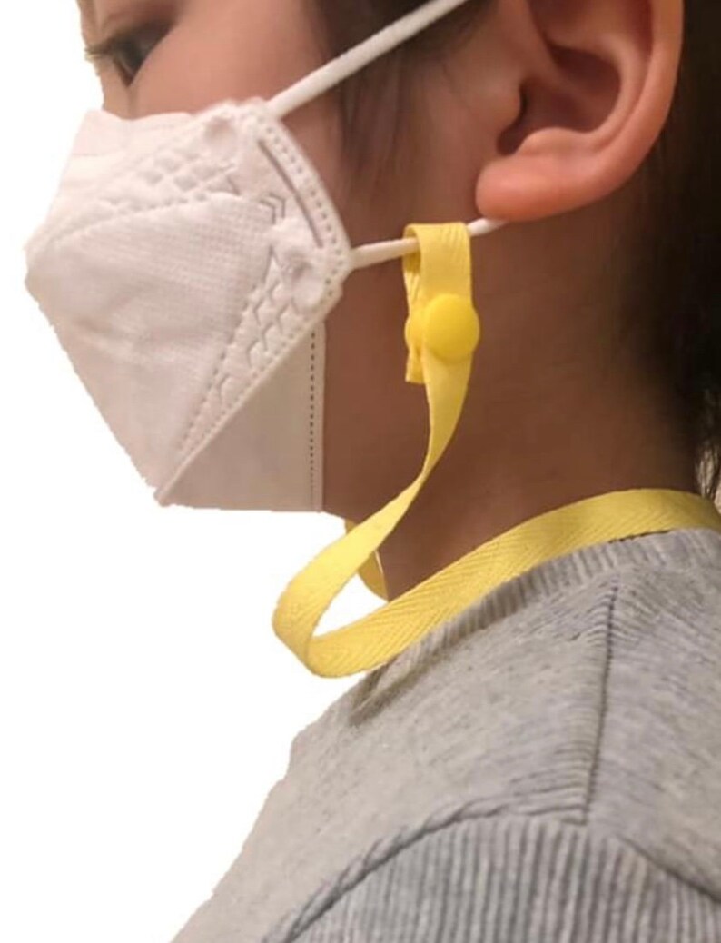Face Mask Lanyard Neck Strap Mask Keeper Mask Holder Etsy