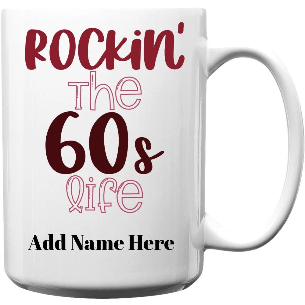 Custom 60th Birthday Mug Best 60th Birthday Gift for Her Etsy